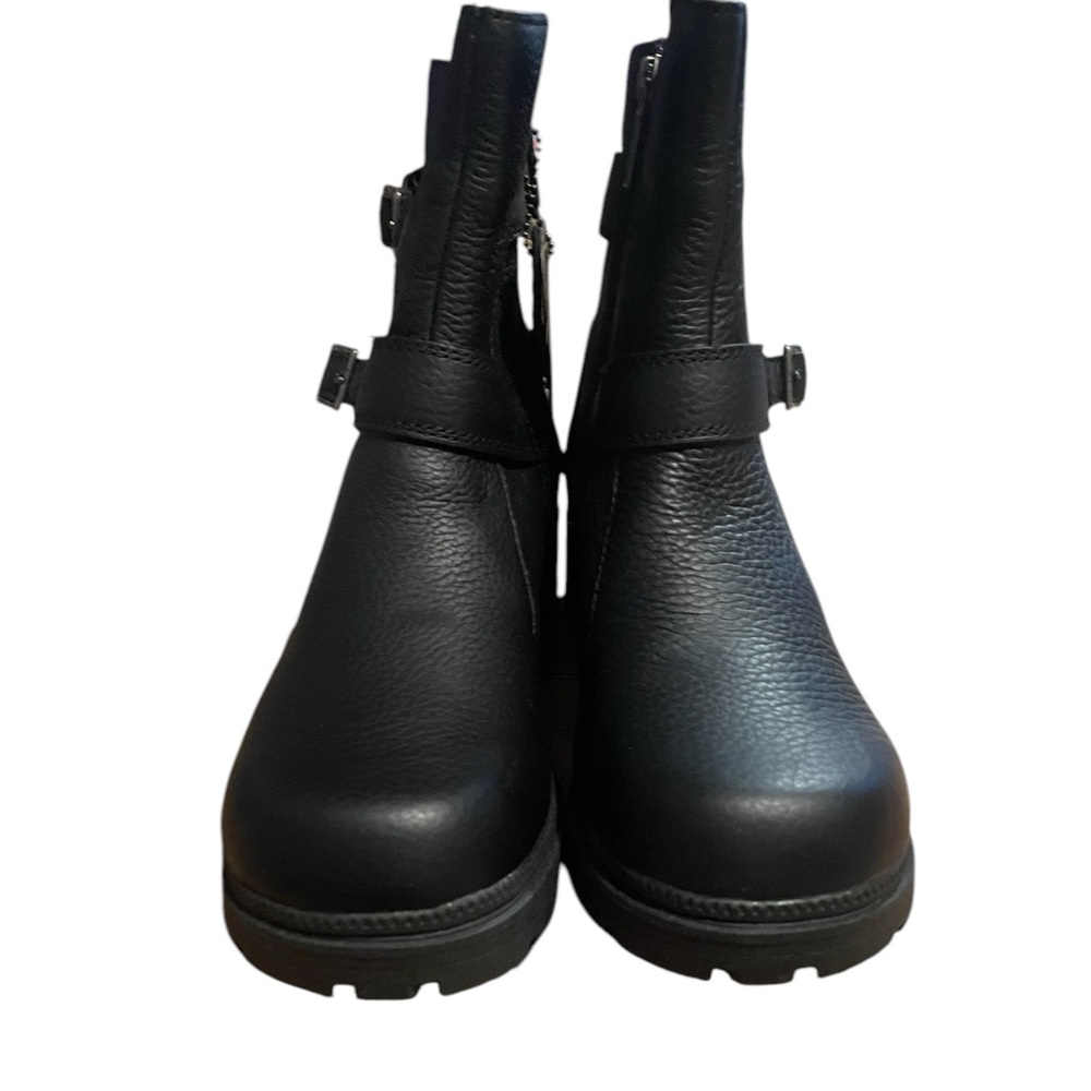 Harley-Davidson Black Leather Boots - Picture 4 of 5